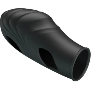 PRETTY LOVE - LICH SILICONE FINGER VIBRATOR BLACK